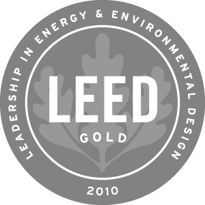 LEED Gold Certified 